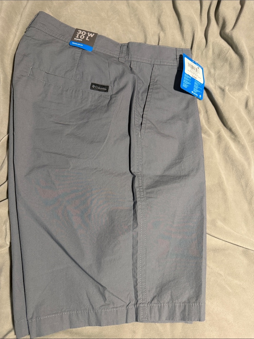 Columbia Men's Gray Performance Chino Shorts